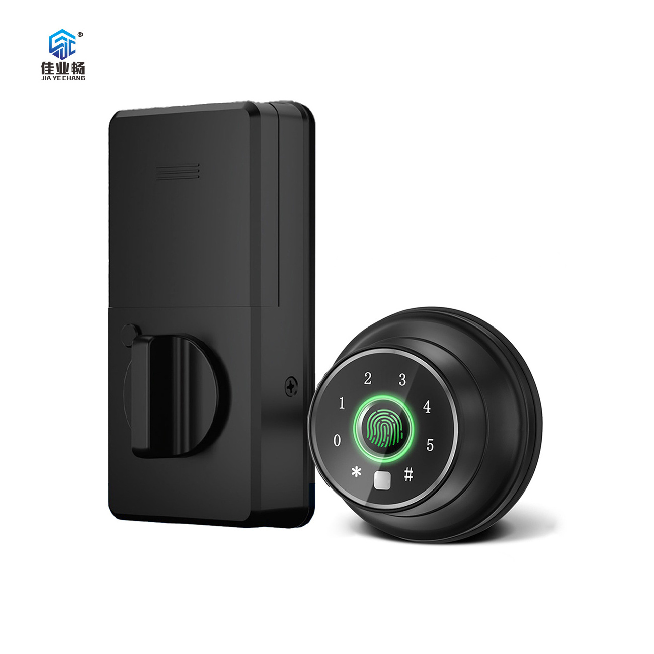 Smart Door Lock suppliers Smart Deadbolt 4-in-1 Keyless Entry Door Lock with App Fingerprint Bluetooth Keypad Smart Lock