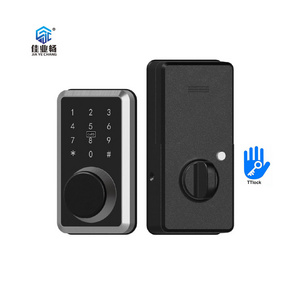 Electronic smart digital deadbolt mortise door lock with password app for gate bedroom hotel home entry door