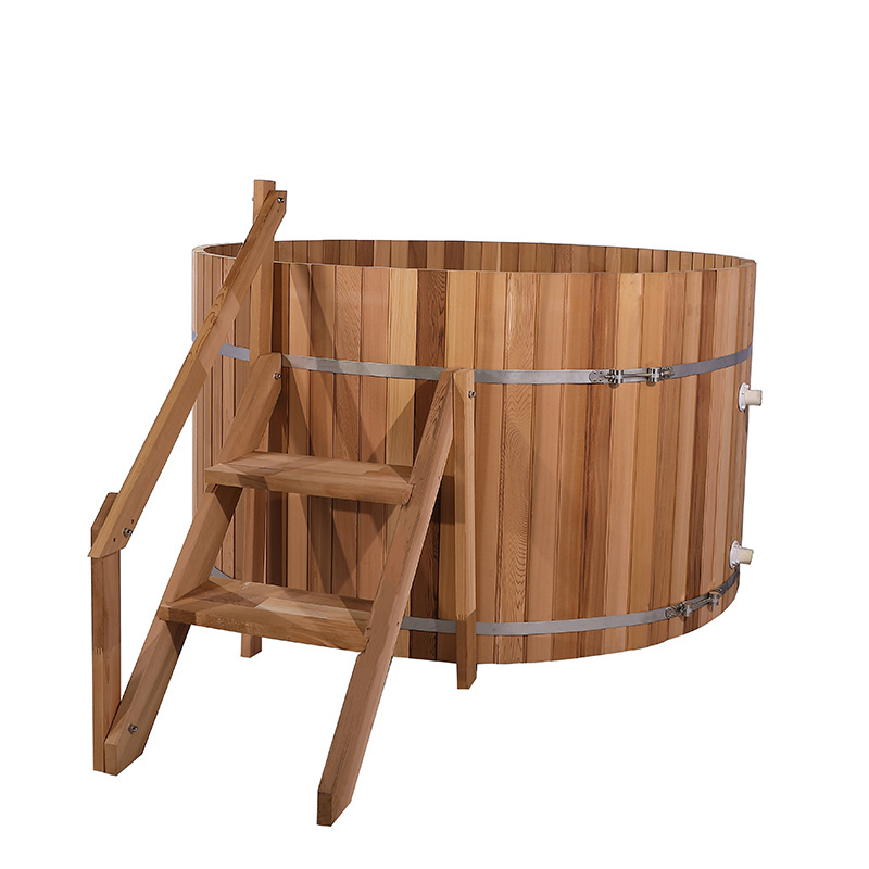 2-3 Person Mini Outdoor Wood Fired Hot Tub