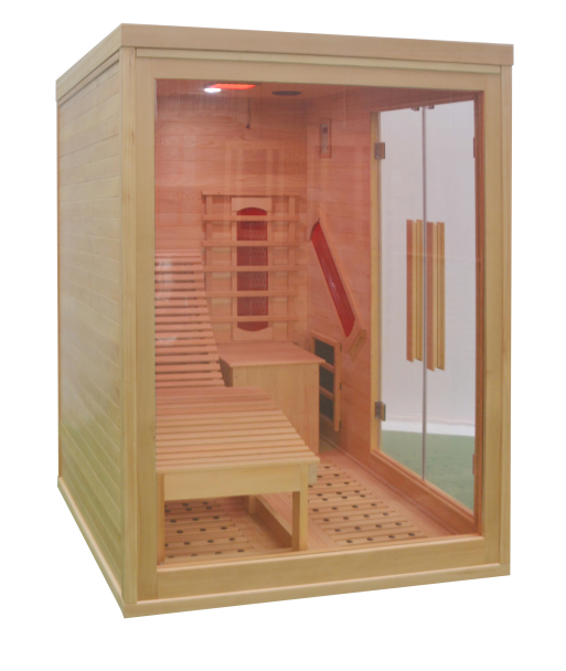 New Design Corner High Tech Health Infrared Sauna Red Light With Lounge Chair