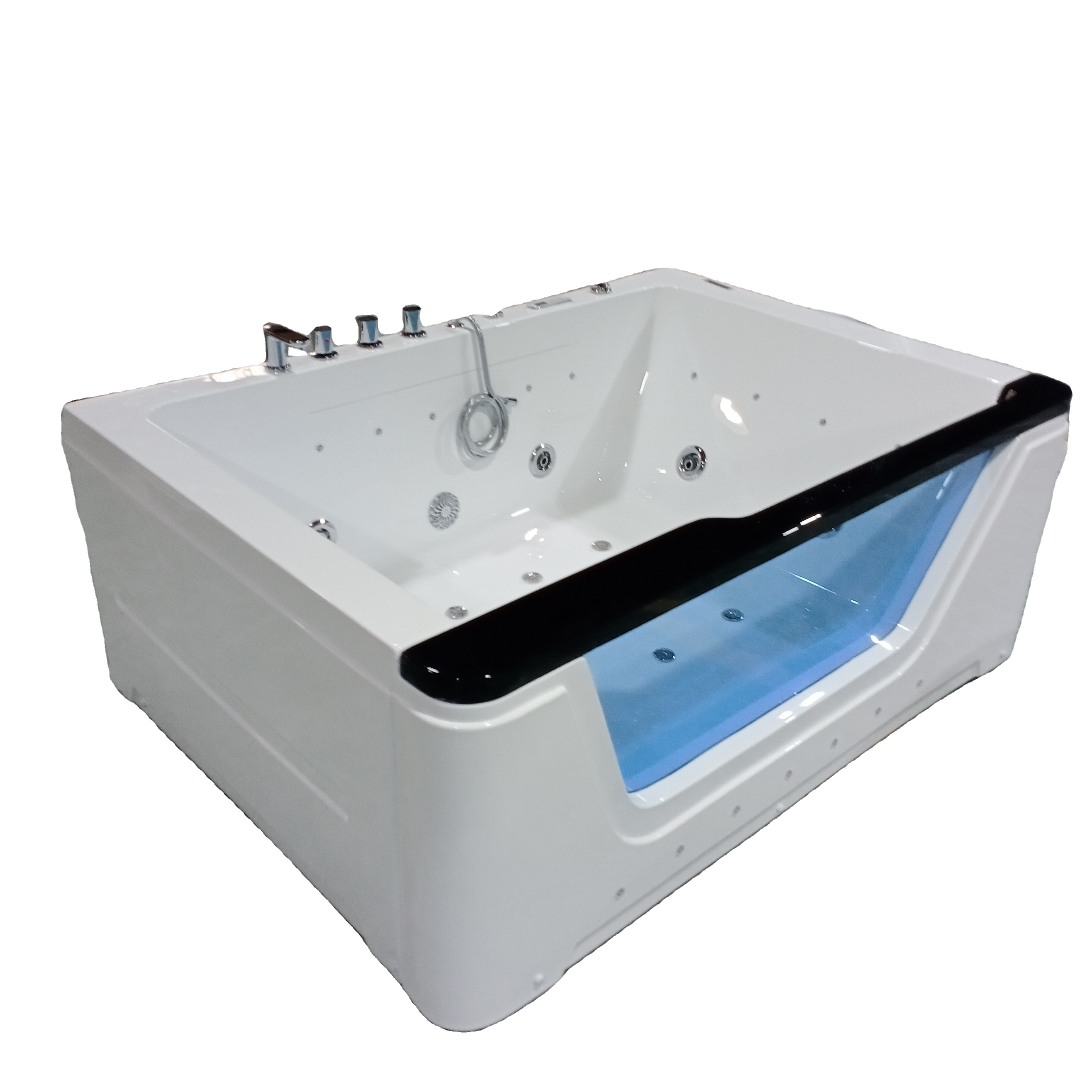 Hot Selling Indoor Freestanding Spa Bath Tub Acrylic Tub Air Hydro Massage Bathtub