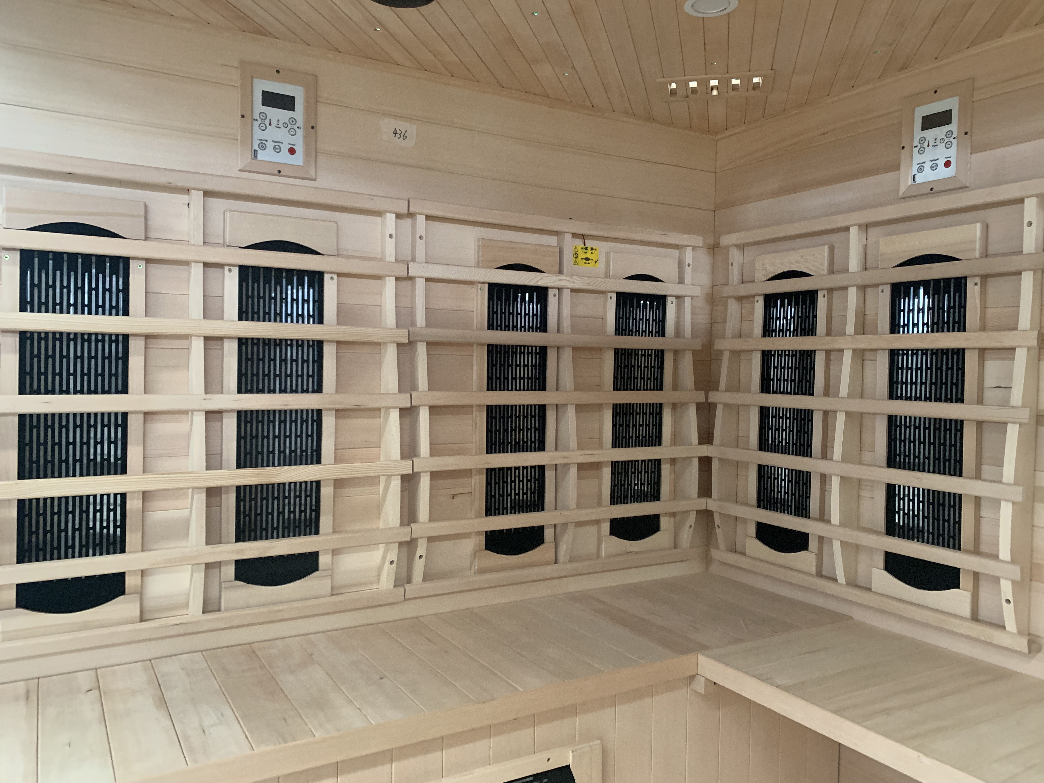 New Design Steam Sauna And Infrared Sauna Combined Room