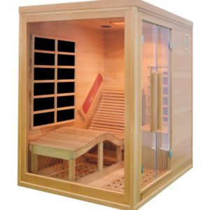 New Design Corner High Tech Health Infrared Sauna Red Light With Lounge Chair