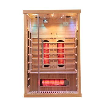 Indoor Infrared Sauna 3-4 Person Low Emf Mobile Home Far Infrared Sauna Room