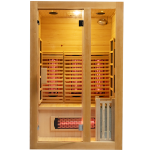 Far Infrared and Stem Sauna Portable 2 Person Full Spectrum Sauna room