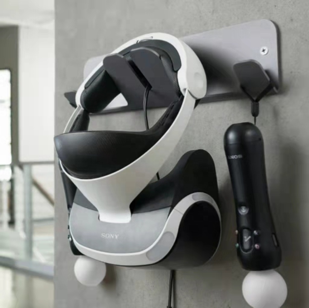 Customized Wall Hook Metal Hold Headset and Controllers Wall Mount Storage VR Headset For VR Valve Index Metal Crafts