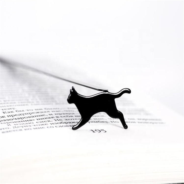 Cat Shape Custom Metal Bookmarks Interesting Bookmarks School Student Office Book Reading Marker Unique Gifts Bookmark