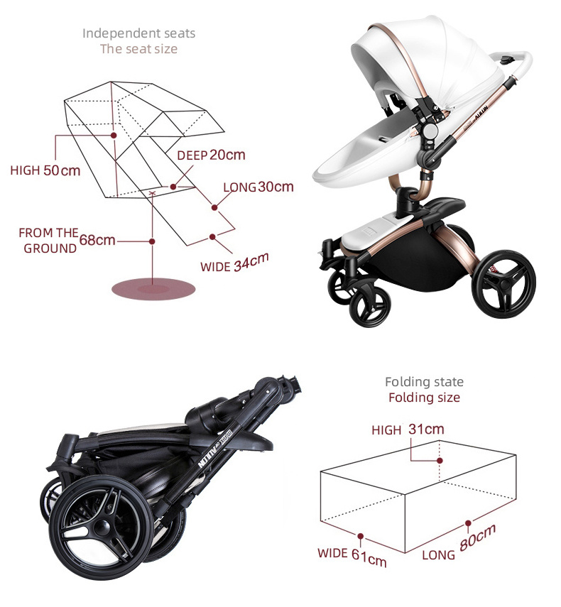 Big wheel pram online