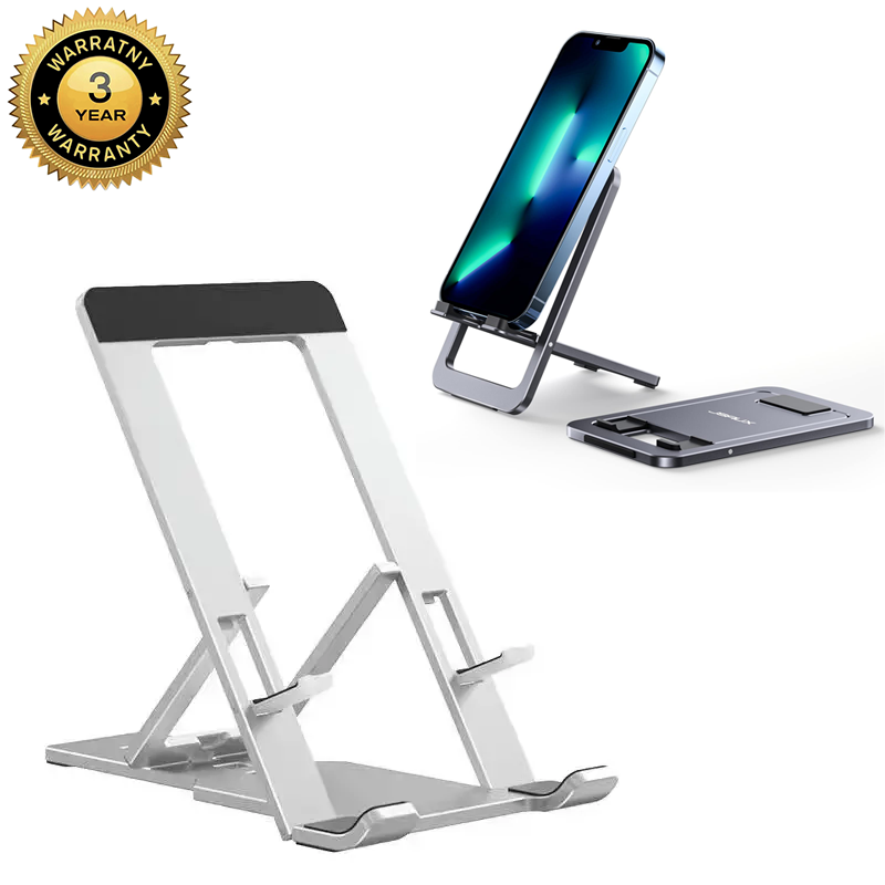 Great Roc phone stand holder fit 4 to 10 inch desk adjustable foldable portable tablet phone stand smart phone stand