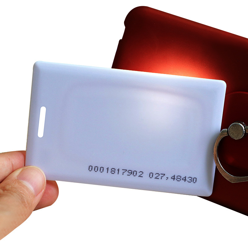 125khz EM4100 TK4100 RFID ID Proximity Card PVC Clamshell Card For Door Access Card System