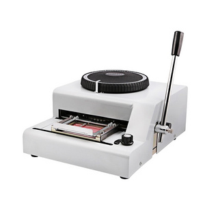 72 Character PVC Card Embosser Manual Embossing Machine for Credit ID VIP Business Card Printing