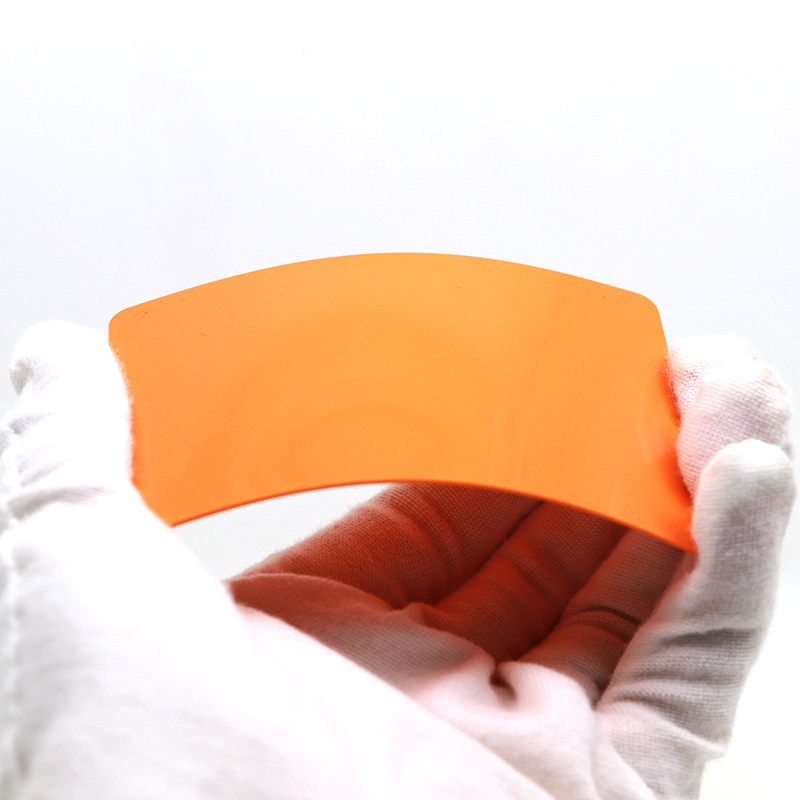 Orange PVC Plastic Customized Printable RFID NFC Blank Colored Business Cards With Chip