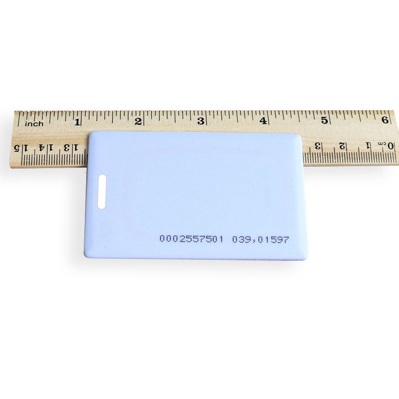 125khz EM4100 TK4100 RFID ID Proximity Card PVC Clamshell Card For Door Access Card System