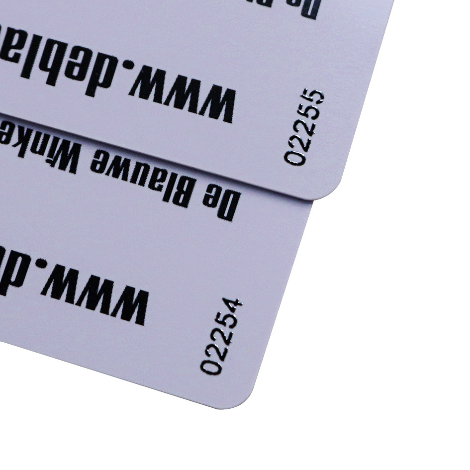 Personalized  PVC Smart Card Printing Plastic Member Business Card With UV Code