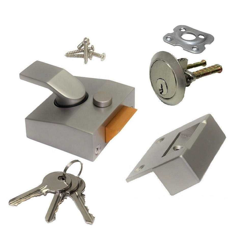 Manufacturer Supply Front Door Lock Night Latch Door Lock Accessories 92 Lockcase