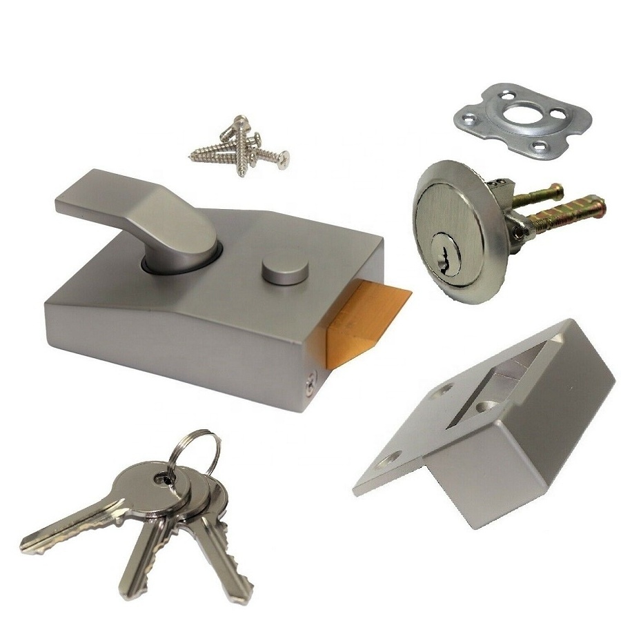 Manufacturer Supply Front Door Lock Night Latch Door Lock Accessories 92 Lockcase