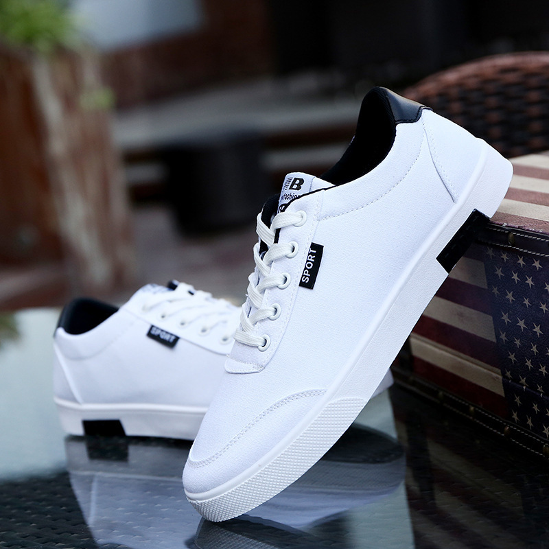 Men shoes casual canvas resistance skid wear-resisting