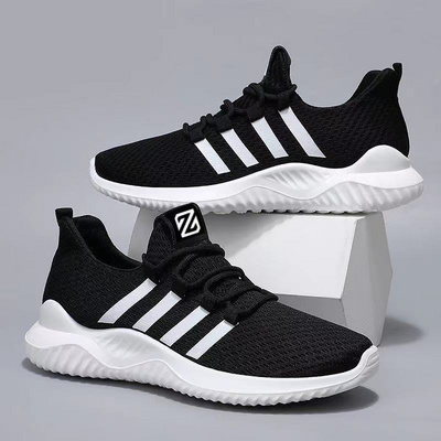 2024 Men's Shoes Spring and Autumn New Casual Shoes Men's Trendy Breathable Sports Shoes