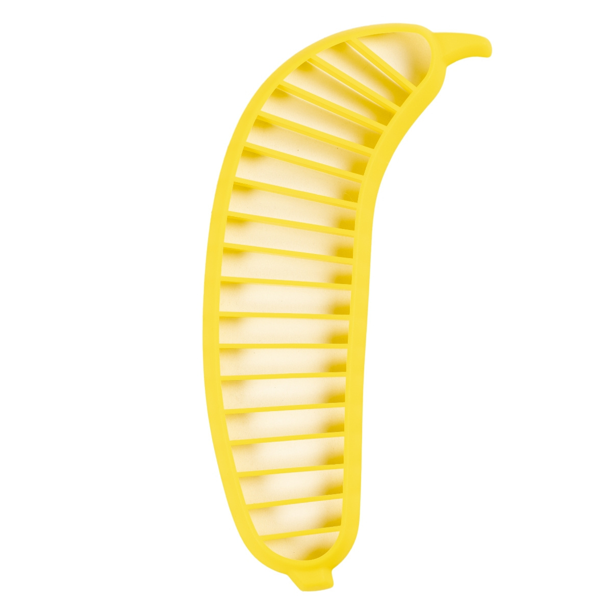 Banana slicing tool Fruit slicer Easy-grip banana slicer Compact banana chopper Kitchen Tool