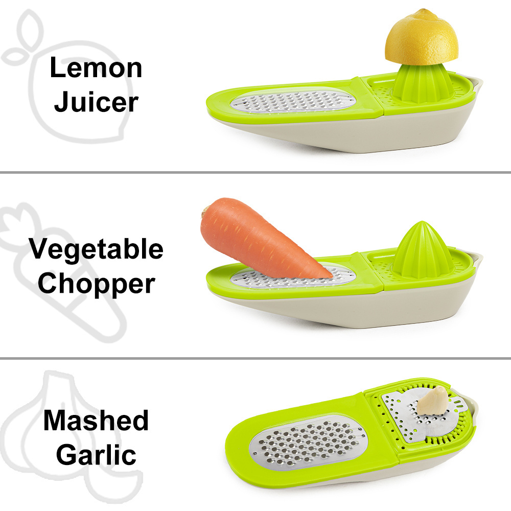 Kitchen Accessories Vegetable Tools Cutter Cheese Garlic Grater Plate And Lemon Orange Squeezer Juicer