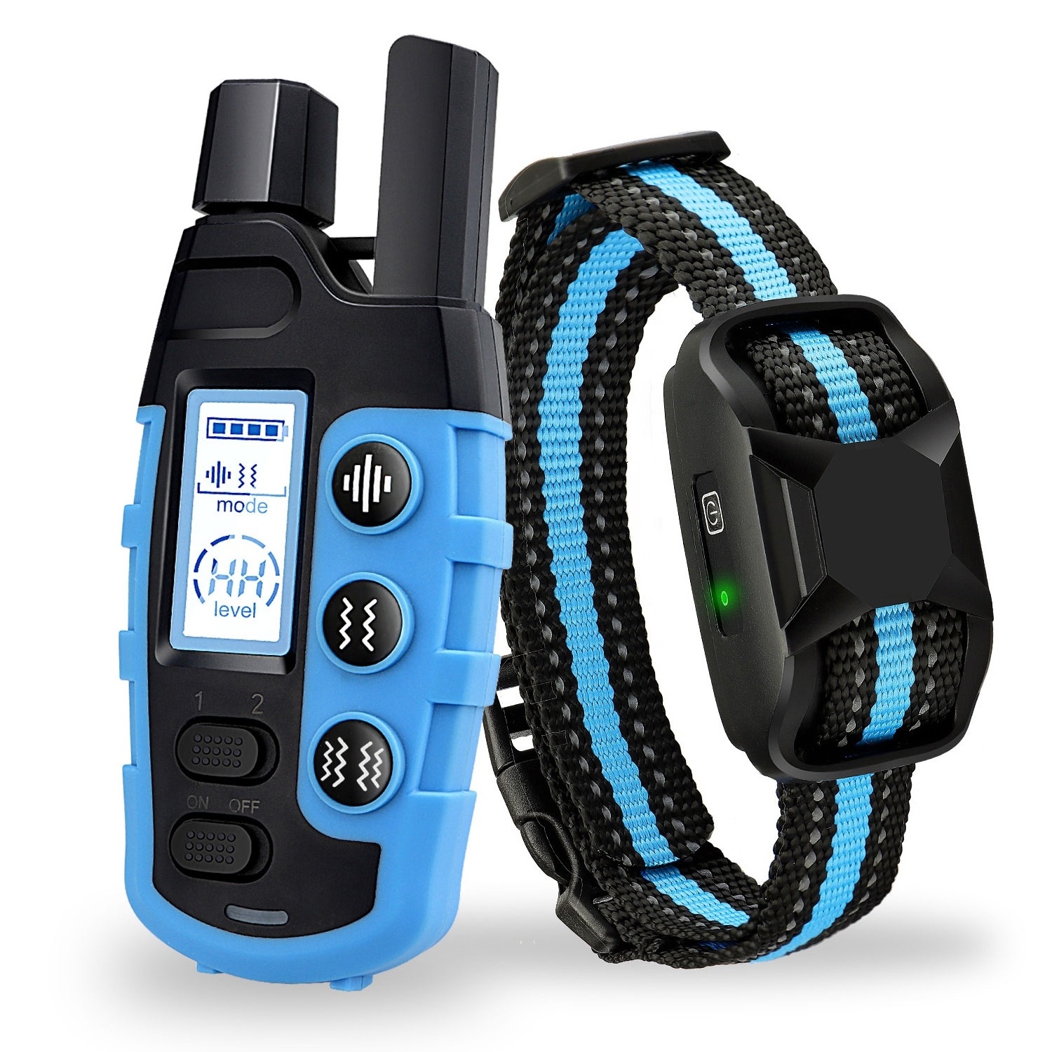 2024 new 3600 ft humane remote dog training collar no shock anti bark collar bousnic vibration and tone