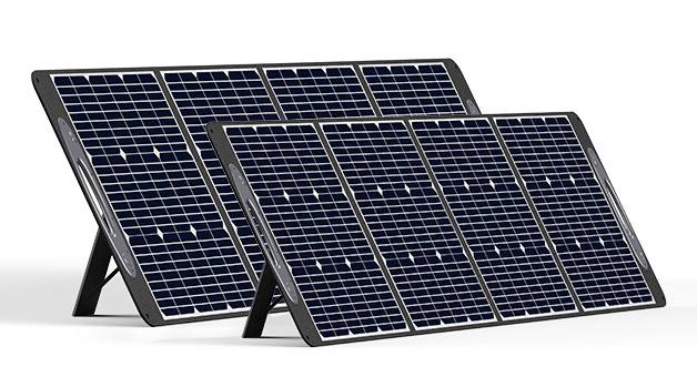 Oukitel PV200 Solar Panel 200W  Portable Power Solar Panel Outdoor Camping EU US Warehouse for P1201 P2001 P5000