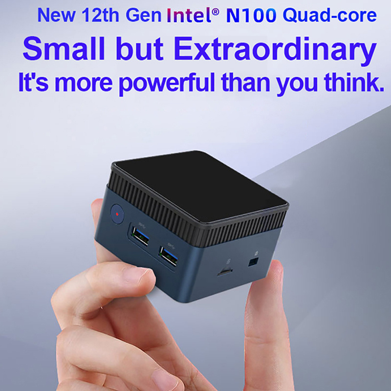 12+512GB Mini PC 12th Intel Alder Lake N100 CPU Windows 11 Pro WIFI 5 HDMI Mini Computer for Gaming SOYO M2 PRO MINI