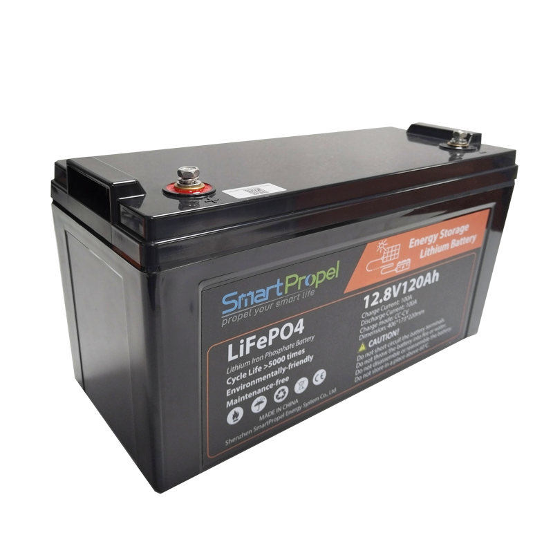 Long Life Rechargeable 12v 120ah Deep Cycle Lifepo4 Battery For Rv Camping Car Motorhome Caravan Battery