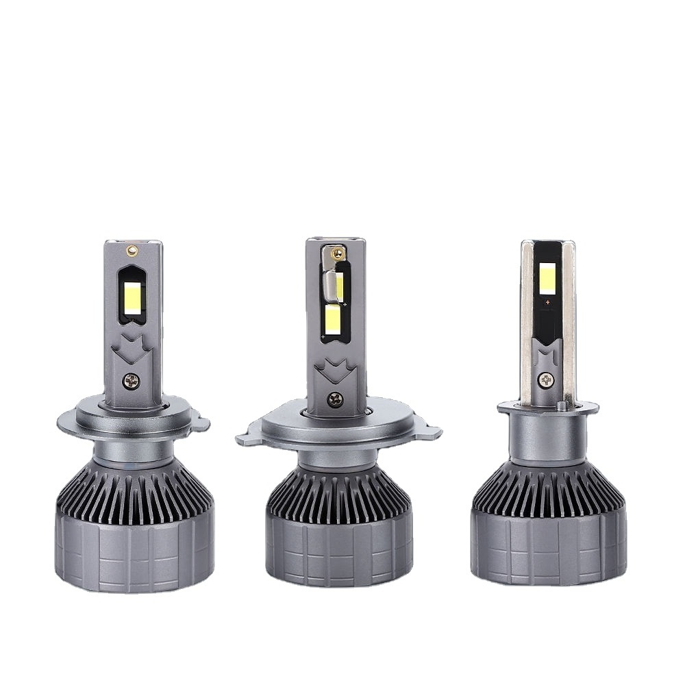 Factory H4 H7 H11 High Power Led Headlight Bulbs plug n play 1:1 size h1 h3 hb3 hb4 hir2 led