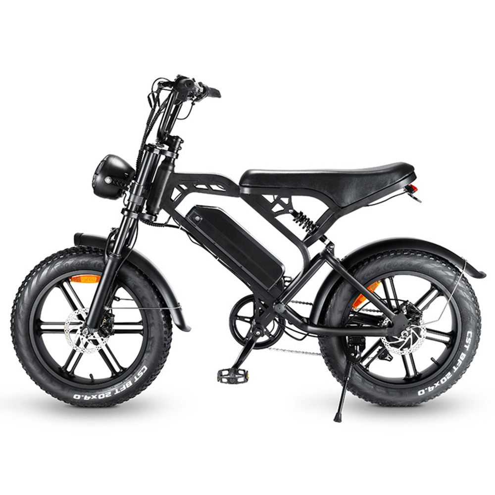 EU Warehouse Fat Tire Electric Bike 20inch V20 Foldable E bike Price 500W 750W Motor 15AH Battery Electric Bicycle