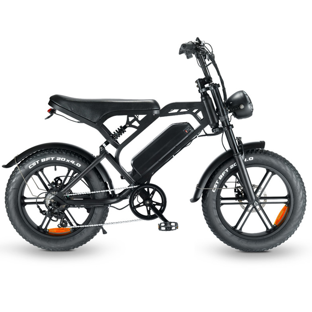 EU Warehouse Fat Tire Electric Bike 20inch V20 Foldable E bike Price 500W 750W Motor 15AH Battery Electric Bicycle