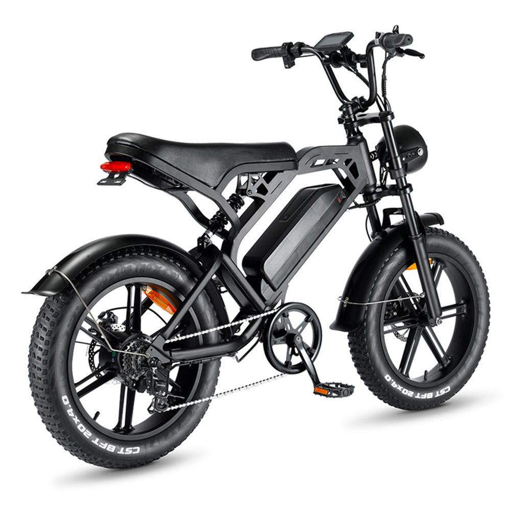 EU Warehouse Fat Tire Electric Bike 20inch V20 Foldable E bike Price 500W 750W Motor 15AH Battery Electric Bicycle