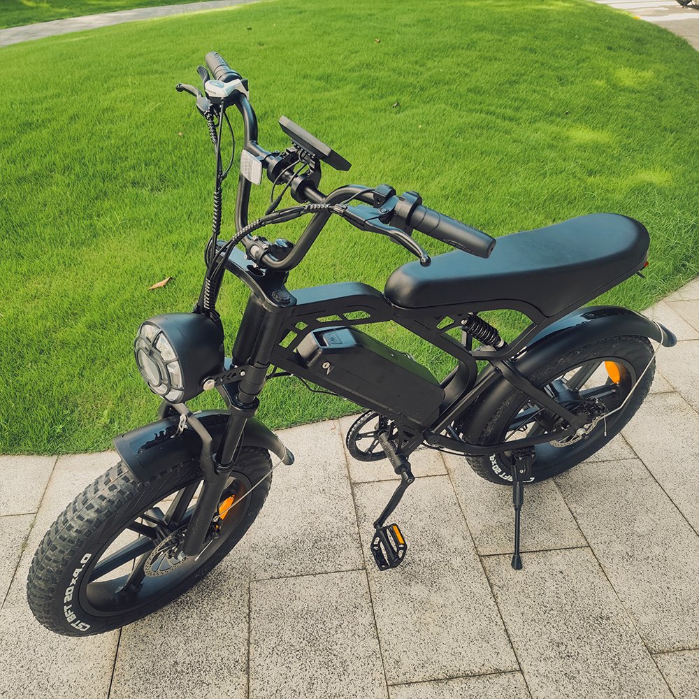 EU USA Warehouse Ready Stock V20 Electric Bike 1000w 20inch Fat Tire E-bike 250w 25km/h ebike Electric Bicycle Adult Fatbike