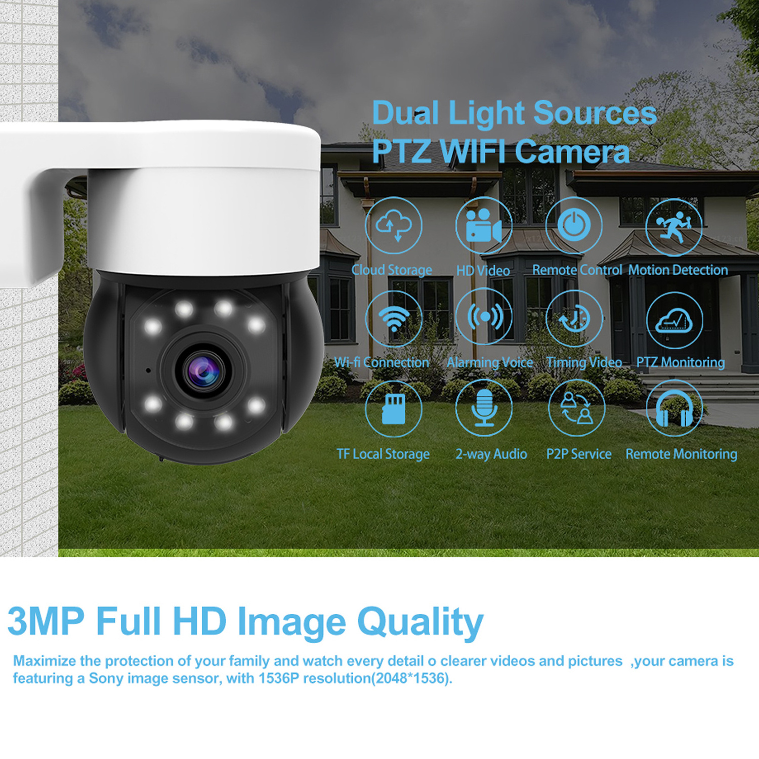 Factory Hot Sale Wifi Ip Cctv Security Gsm Camera Outdoor