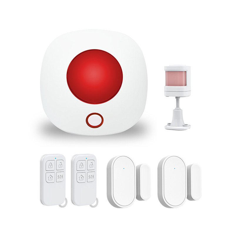 TUYA Alarm Siren Iot Home Smart burglar alarm system Zigbee Color Weight Security Siren Wifi