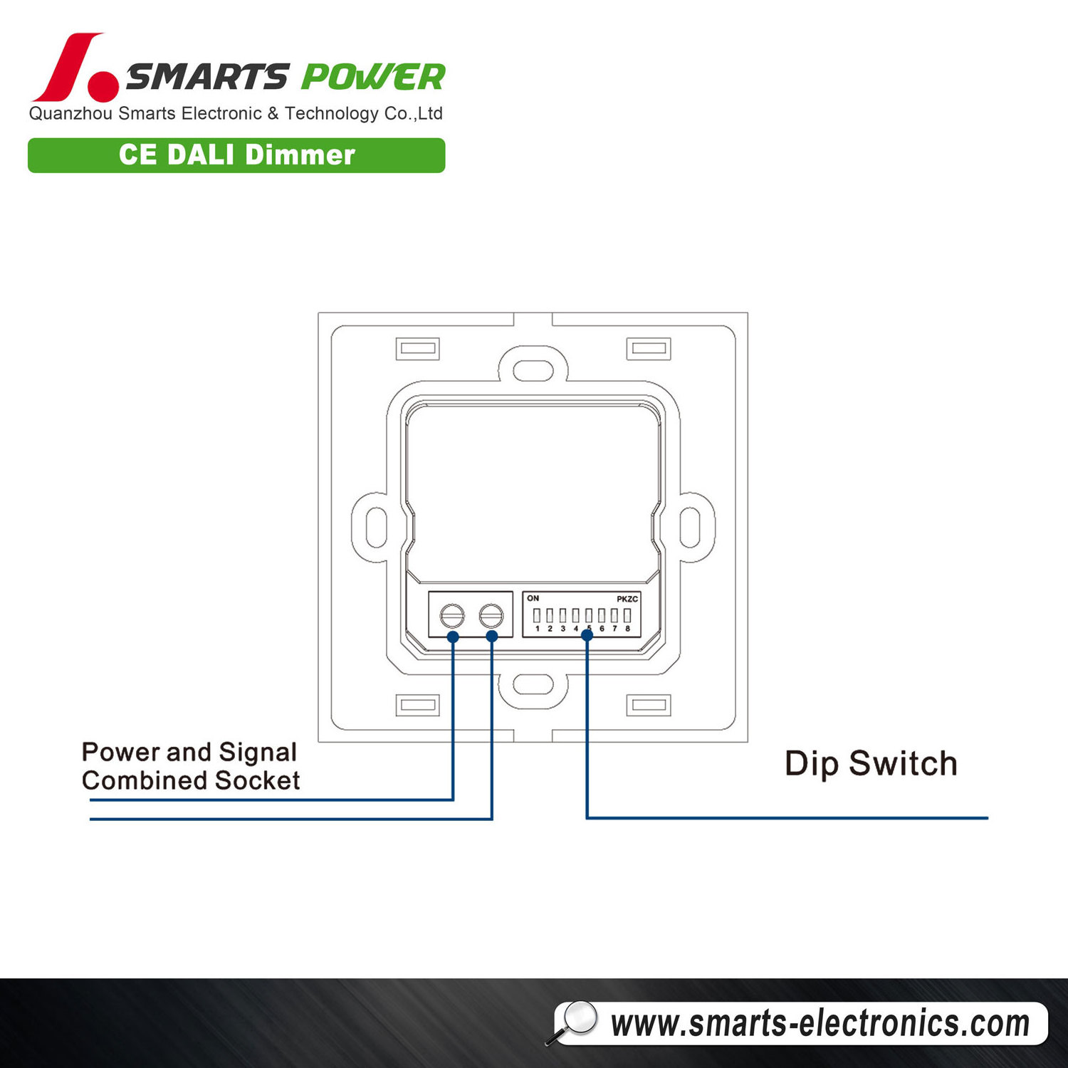 12v strip light dimmer dali wall light control switch ce 240v