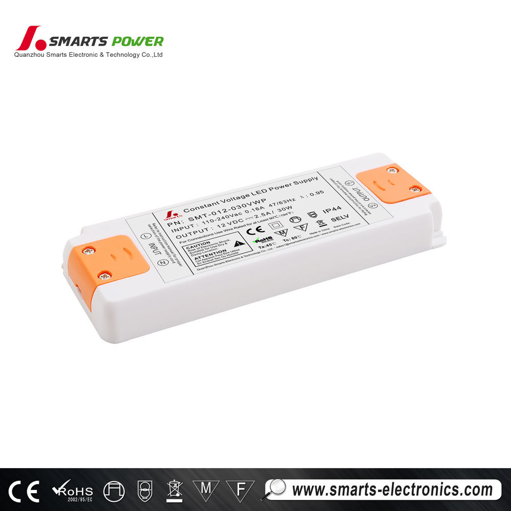 SMARTS POWER CE ip44 12v mini led driver 15w 20w 30w 42w 50w 60w