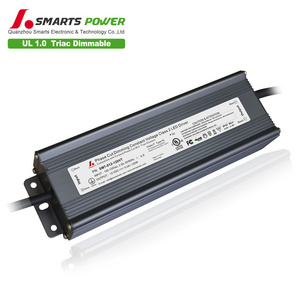 intertek 110v/220v 12v 24v dc led transformer 120w triac constant voltage dimmable led driver