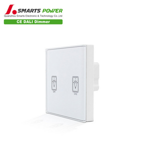 led light touch wall switch with rohs ce dali dimmer 220v