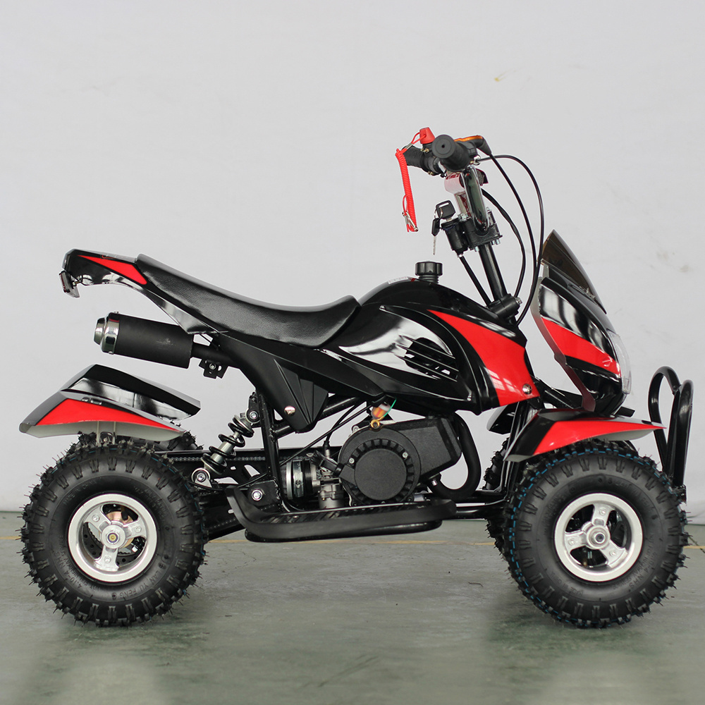 Factory Supplied single cylinder, air-cooled, 2 strokes mini quad atv 49cc