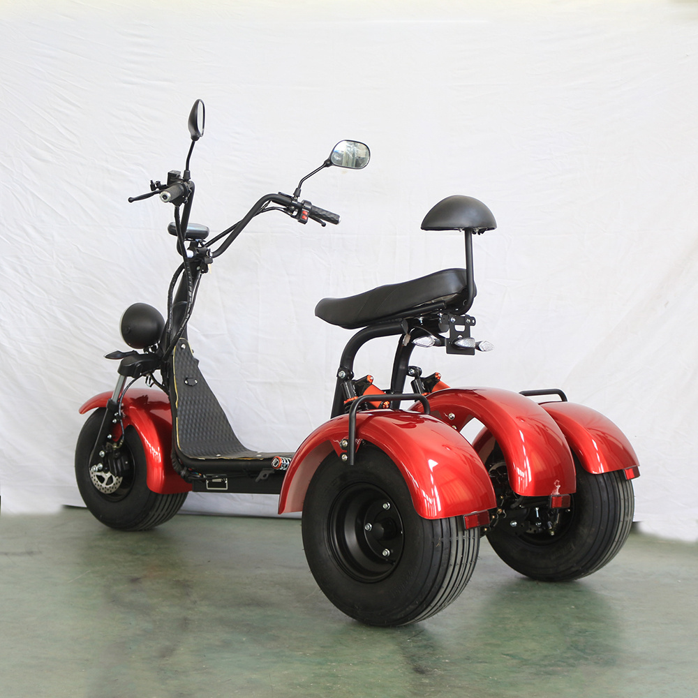 Wholesale 1000w dirt scooter citycoco electric scooter fat tire 2000w 60v 3 wheel electric citycoco scooter