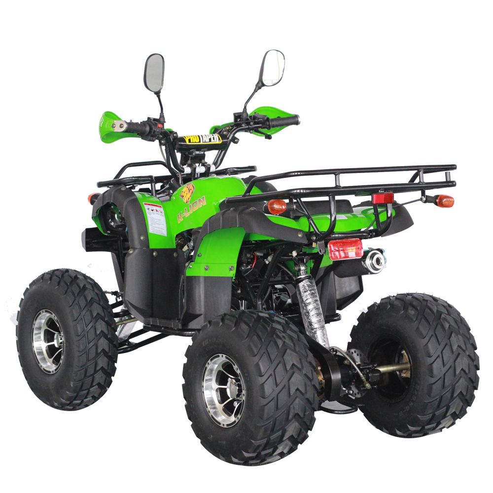 2024 high quality cheap gas four wheelers 125cc Quad Vehicle Road Legal Engine  Atv For Adults With Electric Start