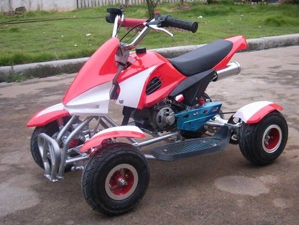 Good Quality 47cc kids 4 wheel gasoline bike mini quad motorcycle atv 49cc