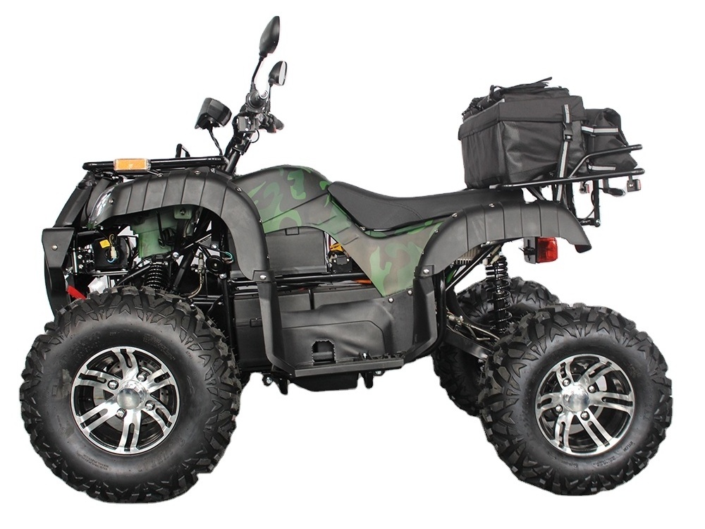 72V Electric Quad Big 5000W Cargo ATV 4X4 Adult 3000W Shaft Drive Cargo ATV