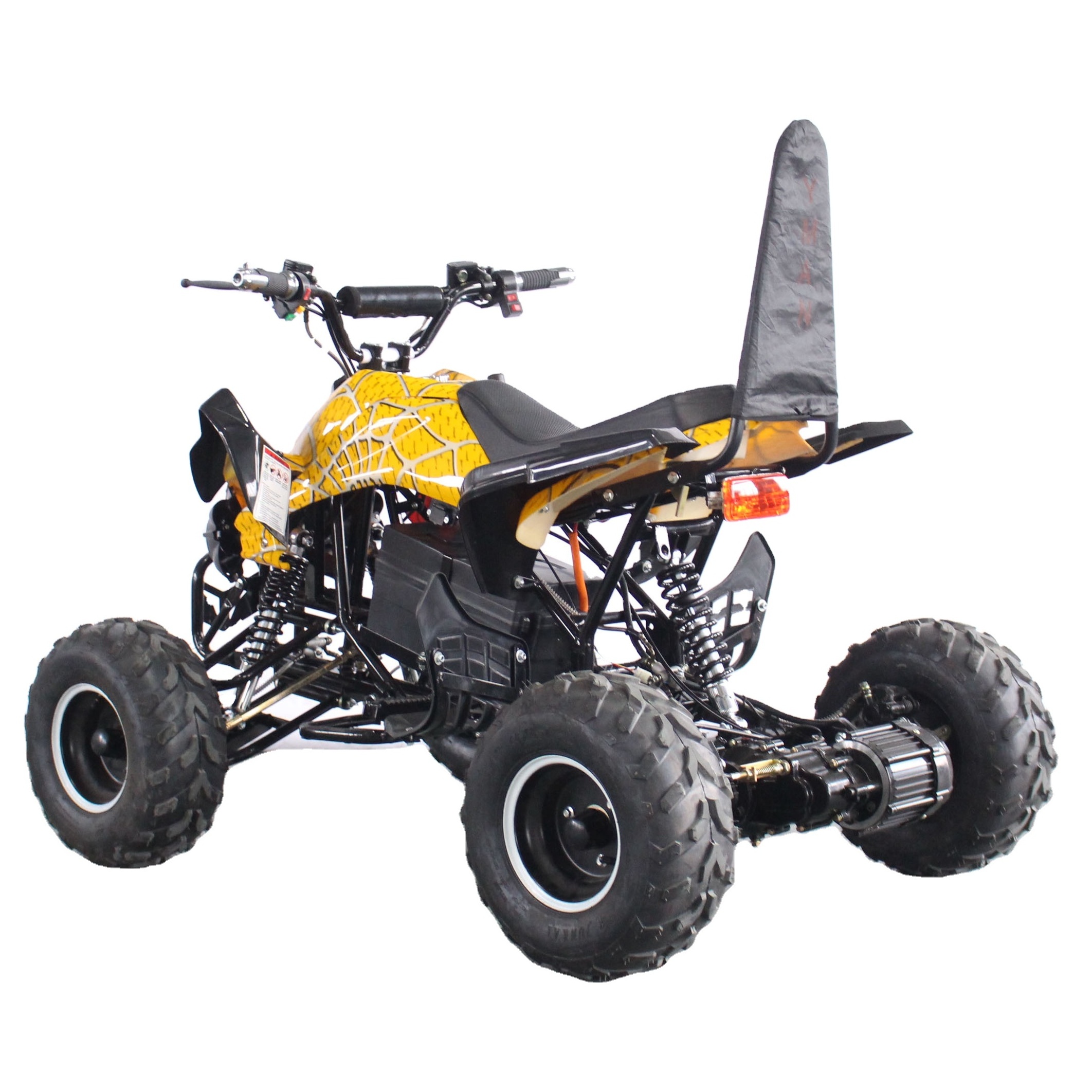 48V 20Ah Quad Bike 1000W Electric ATV With 7 Inch Wheels For Teens And Adults