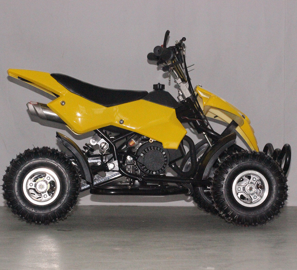 Factory direct sales 47cc quad 4 wheel gasoline bike 2 stroke 49cc mini atv for kids