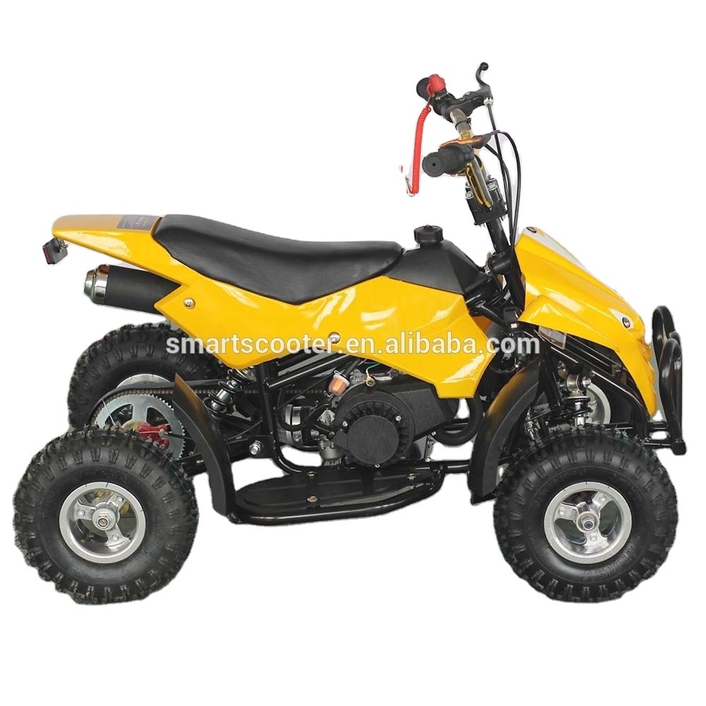 Gas Powred Kid Quad Bike Mini ATV 50CC With Pull Start Engine