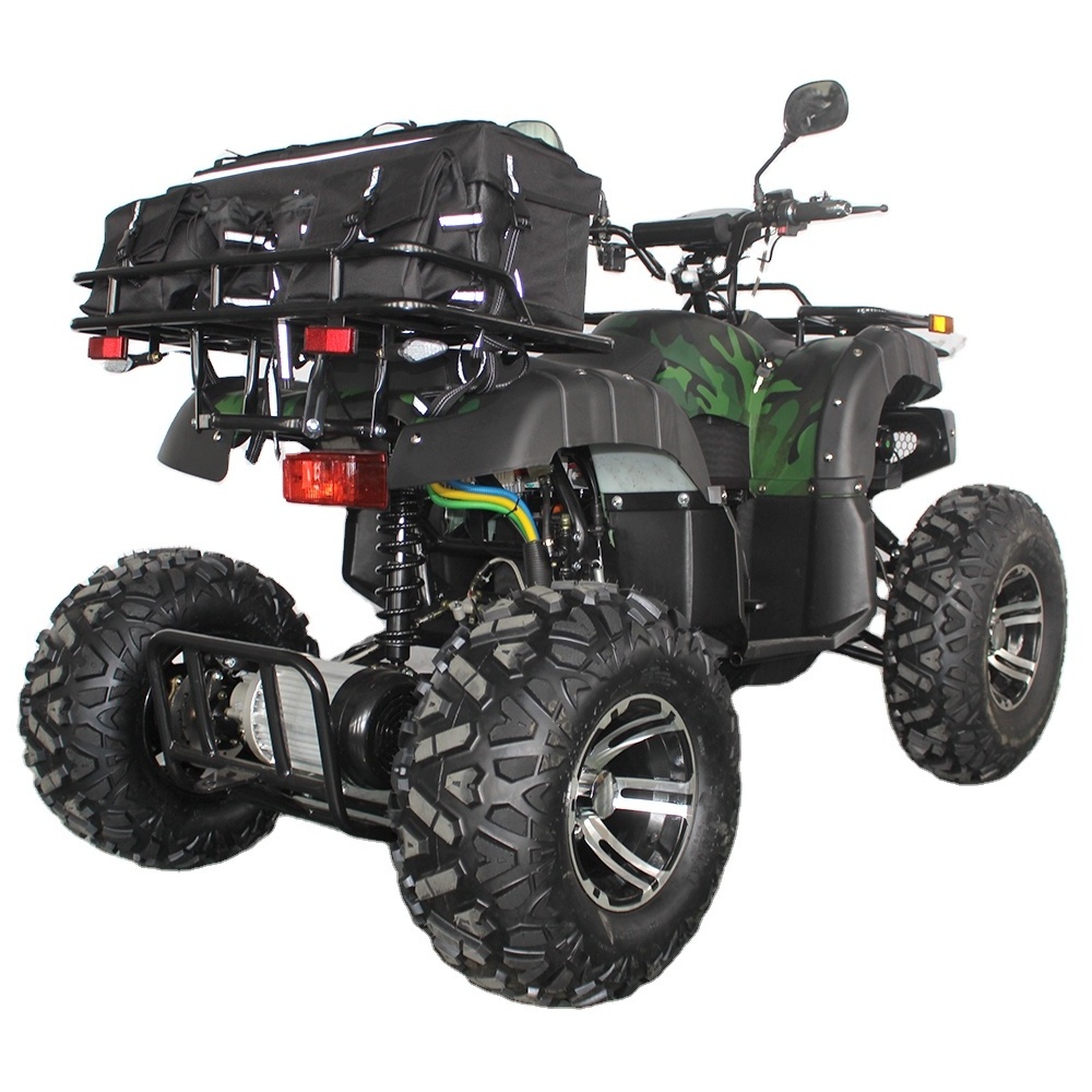 72V Electric Quad Big 5000W Cargo ATV 4X4 Adult 3000W Shaft Drive Cargo ATV