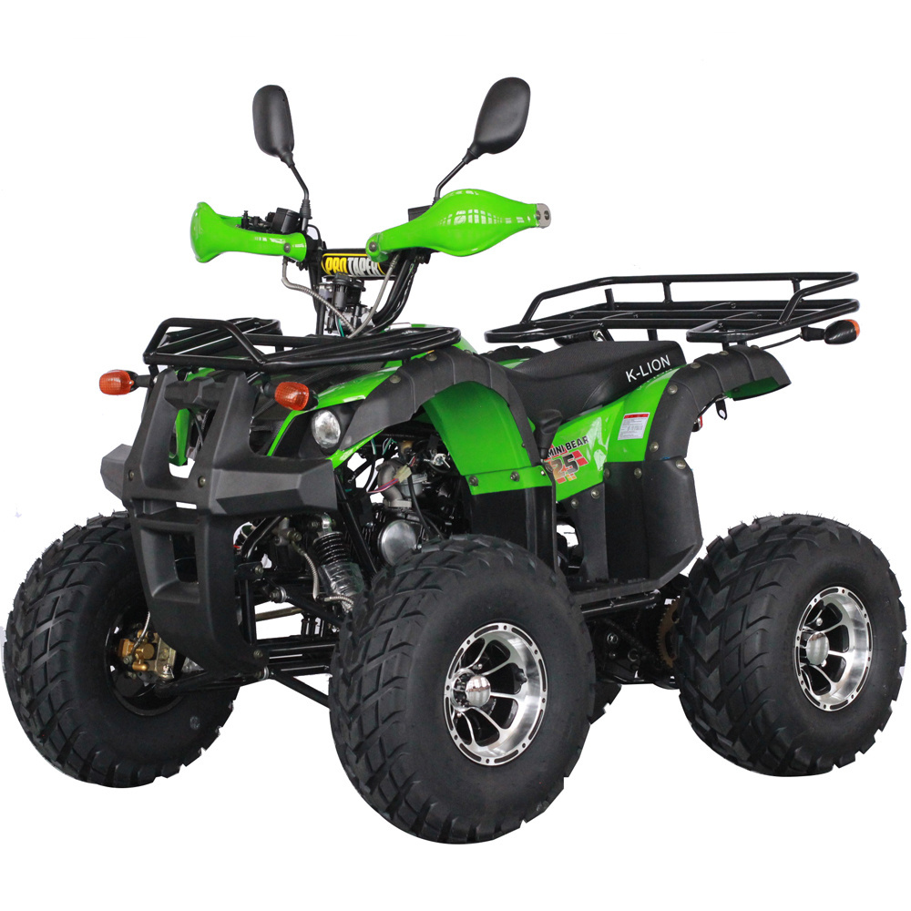 2024 high quality cheap gas four wheelers 125cc Quad Vehicle Road Legal Engine  Atv For Adults With Electric Start