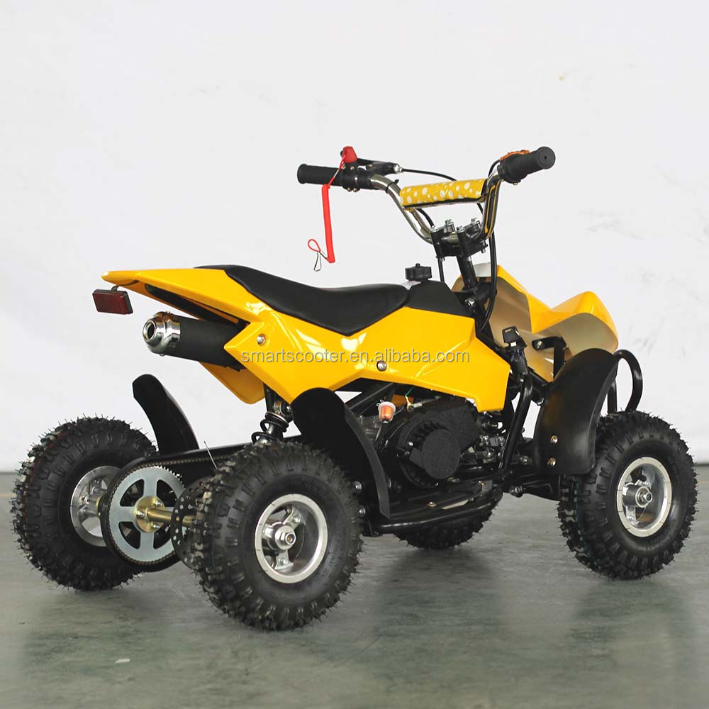 Gas Powred Kid Quad Bike Mini ATV 50CC With Pull Start Engine